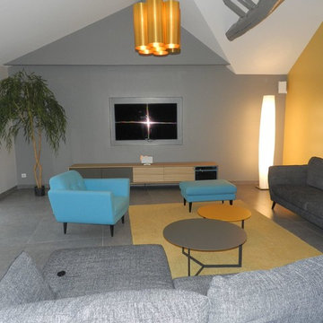 UN SALON COMPLETEMENT RELOOKE PAR HOME DECO CONSEIL