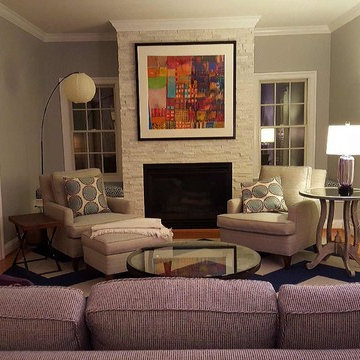 Fireplace Freshen up for the holidays!