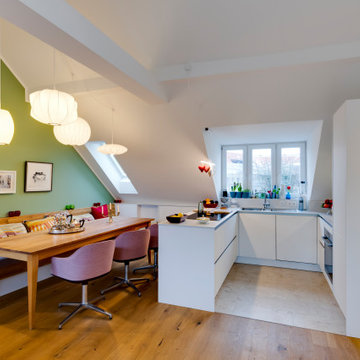 Klares Küchen-Design für mehr Spielraum in der kreativen Raumgestaltung