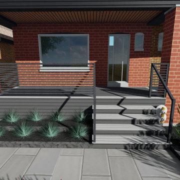 2022 Design Gallery - 3D Renderings for Frontyard and Backyard Landscaping