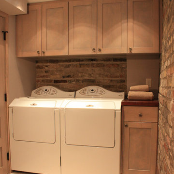 Basement Pool, Bathroom, Wine Cellar, Laundry & Media Room by Robert Prindiville