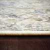 Chateau Beige and Blue Area Rug, 3.6'x5.6'