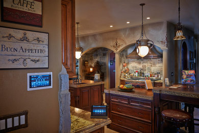 Example of a kitchen design in Chicago