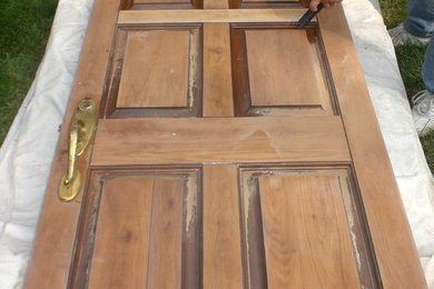 Refinishing Wood Front Doors