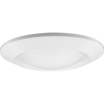 Intrinsic Collection 12" 1-Light Black Recessed Surface Mount LED Downlight