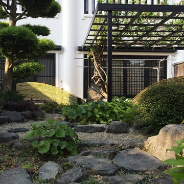 長傳寺庭園改修