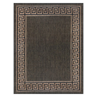 Giovanna Transitional Greek Key Indoor/Outdoor Area Rug, 4' x 5 ...