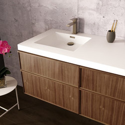 Frame Linea Wall-mounted vanity 48'' - Bathroom Vanities And Sink Consoles