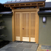 Japanese entrance and shoe area