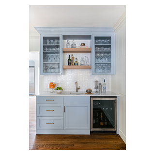 Myers Park Kitchen - Transitional - Home Bar - Charlotte - by Tailored ...