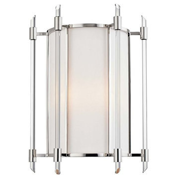 Delancey 2-Light Wall Sconce, Polished Nickel