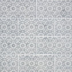 Scraffito Pattern C 5x10 - Tile