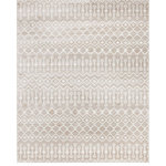 Unique Loom - Unique Loom Beige/Ivory  Moroccan Trellis Area Rug, Beige/Ivory, 8'0x10'0 - With pleasant geometric patterns based on traditional Moroccan designs, the Moroccan Trellis collection is a great complement to any modern or contemporary decor. The variety of colors makes it easy to match this rug with your space. Meanwhile, the easy-to-clean and stain resistant construction ensures it will look great for years to come.