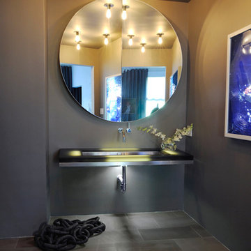 Gris Sandstone Bathroom Floor