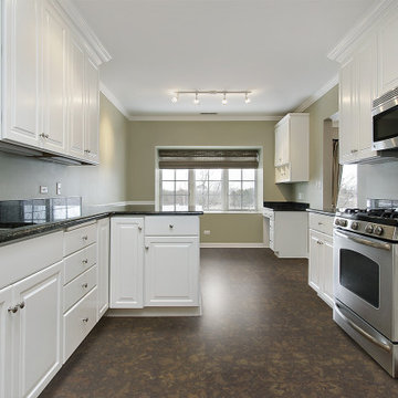 Forna Cork Flooring Walnut Burlwood Kitchen Flooring,