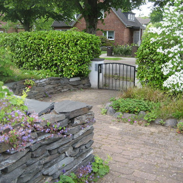 Vorgarten nach der Umgestaltung