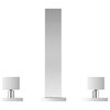 Isenberg 160.2450 - Two Handle Wall Mounted BathTub Faucet / Filler, Chrome