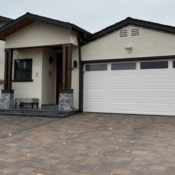 San Jose 700sf addition and major remodeling of a 2400 sf residence
