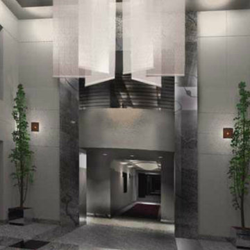 Clear Wiggle Hanging Lobby
