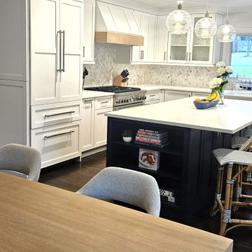 Modern Coastal Kitchen & Dining Room