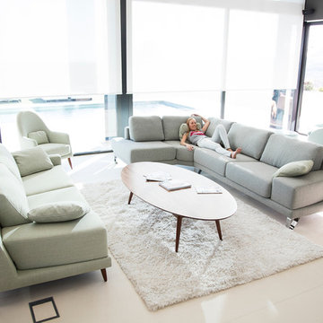 Madison Sectional Sofa by Famaliving California