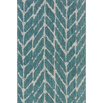 Loloi Rug, Teal/Gray, 7'10"x10'9"