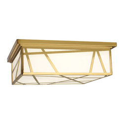 Robert Abbey - Robert Abbey Micheal Berman Bond Flushmount - Flush-mount Ceiling Lighting
