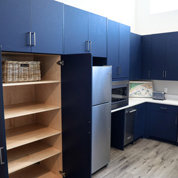 Modern Matte Blue