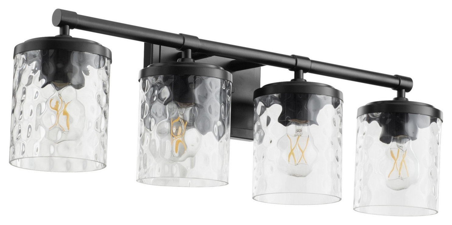 Starky Vanity in Matte Black - Transitional - Bathroom Vanity Lighting ...