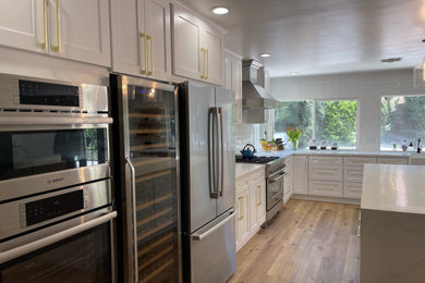 Kitchen - 1950s kitchen idea in Los Angeles