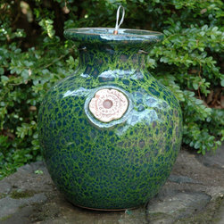 Moss Green Down Under Pot - Outdoor Decor