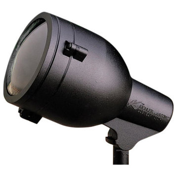 HID High Intensity Discharge Accent 1-Light 120V, Textured Black