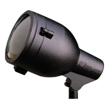 HID High Intensity Discharge Accent 1-Light 120V, Textured Black