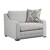 Simmons Upholstery Thaxton Ivory Chair