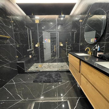 Modern bathroom remodeling