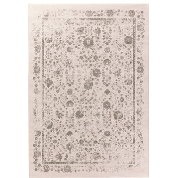 Imperial Beige And Taupe Area Rug, 5.3'X7.7'