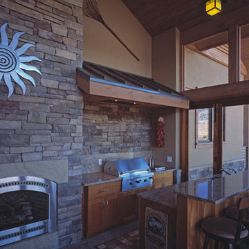 Front Range Foothills Country Ranch Custom Home