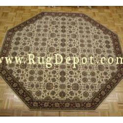 Octagon Rug From Stair Runners - Area Rugs