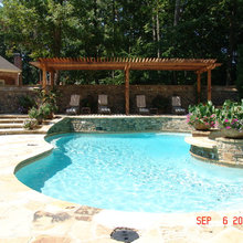 backyard hardscape