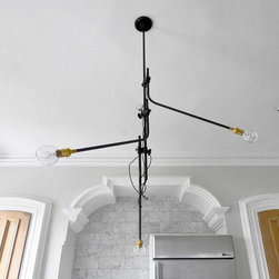 Bent Chandelier - Chandeliers