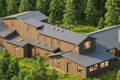 Contemporary exterior home idea in Other