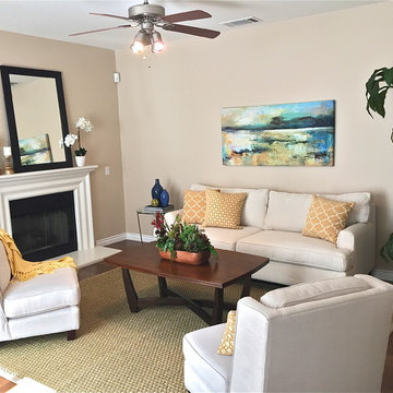 Columbus Grove Partial staging- warm and inviting