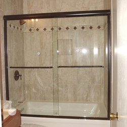 Semi-Frameless Showers - Shower Doors