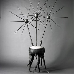 Dandelion Clock Chair - Accent And Garden Stools