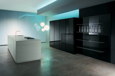 Trendy kitchen photo in New York