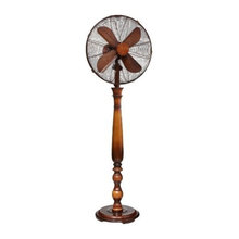 Guest room pedestal fan