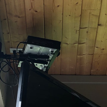Outdoor TV - Before and After