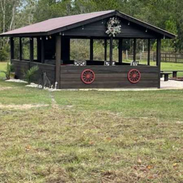 Pavilion framing