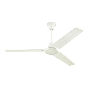 Westinghouse 54 White Industrial 3 Blade Indoor Ceiling Fan