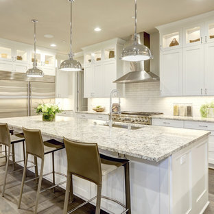 75 Beautiful Transitional Kitchen With Granite Countertops